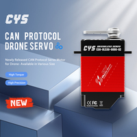Servomoteur numérique sans balais à couple élevé 180kg.cm CYS-C30-BLS30-0090 avec bus CAN, engrenages métalliques, pour drones de levage lourd, UAV et aéronefs RC
