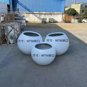 Grand bac à fleurs <span class=keywords><strong>rectangulaire</strong></span> en fibre de verre, qualité commerciale, résistant aux UV, imperméable, en FRP, pour la décoration des jardins d'hôtels - Product Image 6