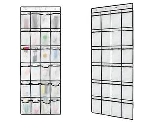 ถุงเก็บของแบบแขวนผ้าอ๊อกซ์ฟอร์ดแบบไม่ทอ 24 ช่อง สำหรับแขวนหลังประตู - Product Image 4