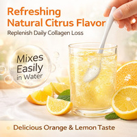 Échantillon Gratuit en Gros : Poudre de Collagène Hydrolysé Sans Sucre, Éclaircissante pour la Peau, Vitamine C, Boisson au Collagène