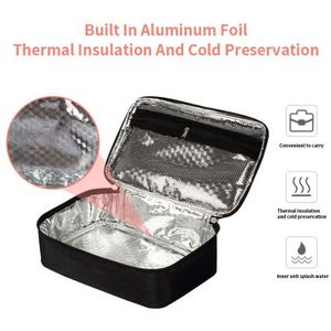 กระเป๋าเก็บความร้อนแบบพกพาสำหรับแคมป์ปิ้ง เดินทาง ท่องเที่ยวกลางแจ้ง  กระเป๋าเป้สะพายหลังสำหรับใส่อาหารกลางวัน  แบบสั่งทำพิเศษ พร้อมสกรีนลาย - Product Image 4