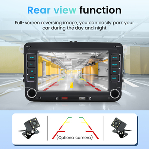Autoradio 2 Din, lecteur multimédia GPS Android Auto Carplay pour Volkswagen Skoda Octavia Golf 5 6 Touran Passat Polo Jetta - Product Image 4