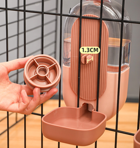 Chat Chien Cage Suspendue Pet Distributeur D'<span class=keywords><strong>eau</strong></span> Automatique <span class=keywords><strong>Fontaine</strong></span> <span class=keywords><strong>À</strong></span> Boire 800ml Cage Suspendue Bouteille D'<span class=keywords><strong>eau</strong></span> Pour Animaux De Compagnie - Product Image 4
