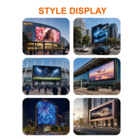 Écran d'affichage LED pour publicité extérieure, module de panneau P3.076, 320x160, signalisation numérique, étanche IP65, luminosité 5000cd, 1920HZ