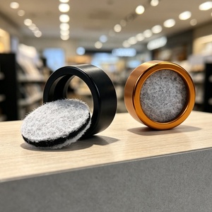 Filtre Purificateur de Fumée avec Tampon Éponge, Filtration au Charbon Actif, Mini Élément Filtrant 25*10mm, Anneau Rond Métallique - Product Image 3