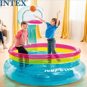 <span class=keywords><strong>INTEX</strong></span> 48267 SHOOT'N BOUNCE JUMP-O-LENE  Canasta de Baloncesto <span class=keywords><strong>Inflable</strong></span> para Niños Pequeños, Brincolín <span class=keywords><strong>Inflable</strong></span> para Interiores - Product Image 5