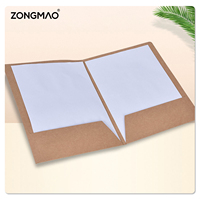 Carpeta de Presentación de Documentos con Archivador de Palanca Ecológico, Personalizable, Resistente a los Arañazos, con Laminación, Grabado en Relieve y Bajo Relieve, con Ranura para Tarjetas de Visita