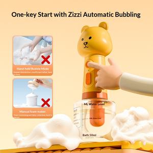 جهاز صنع فقاعات للحيوانات الأليفة للكلاب والقطط، مولد رغوة للاستحمام بلمسة واحدة، منخفض الضوضاء، قابل لإعادة الشحن، للعناية بالحيوانات الأليفة في الحمام - Product Image 4