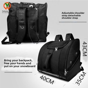 Mochila personalizada <span class=keywords><strong>de</strong></span> gran capacidad para almacenamiento <span class=keywords><strong>de</strong></span> zapatos <span class=keywords><strong>de</strong></span> esquí al aire libre, gran oferta, bolsas <span class=keywords><strong>de</strong></span> esquí transfronterizas para viajes <span class=keywords><strong>de</strong></span> ocio, <span class=keywords><strong>fijaciones</strong></span> y correas - Product Image 3