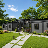 Villa modulaire préfabriquée portable extensible à 2 chambres, type Granny Flat, prête à être expédiée en Australie