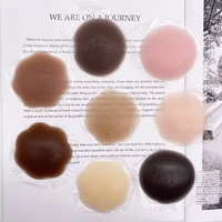 Vente en gros de pétales de poitrine invisibles ultra-adhésifs réutilisables en gel de silicone pour femmes