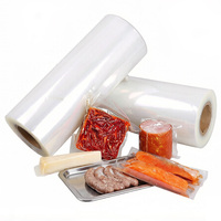 Sacs sous vide en plastique transparent personnalisés, rouleaux de film plastique sous vide, film d'emballage sous vide, sacs pour scelleuse sous vide