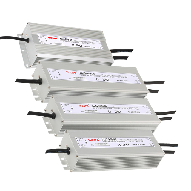 Waterproof IP7 LED Driver 25W 100W 650W AC 110V 220V DC 48V 13.5A Switching Power Supply for Outdoor LED Lighting