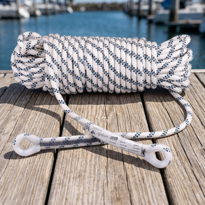 Cordon d'ancrage KERNMANTLE (10,5 mm) en nylon haute résistance, corde de sécurité réglable anti-chute avec anneau en D, personnalisable - Product Image 3
