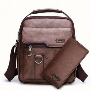 Customized LOGO Waterproof Embroidery Polyester Lining Fashion Mens Messenger Shoulder Crossbody Bag Summer Business Use - Product Image 2