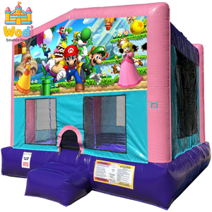 Alquiler de Castillo Inflable para Fiestas, 4x4m, PVC de 0.55mm Resistente a Desgarros, Ecológico, con 3 Años de Garantía para Uso Comercial - Product Image 4