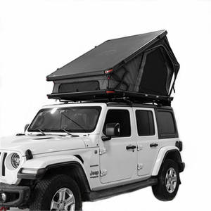 2024 nuovo triangolo in alluminio a conchiglia per esterni 4x4 camion SUV pick-up auto tenda da 2-3 persone facile installazione tetto tende per campeggio - Product Image 5