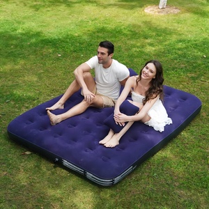 Colchón de aire inflable al por mayor de fábrica, cama plegable portátil con cojín plegable para acampar al aire libre y actividades en la playa - Product Image 2