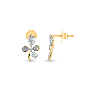 Impresionantes pendientes de gota de diamantes hechos a mano para mejorar su estilo y agregar un toque de lujo y glamour de la India - Product Image 4