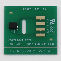 Mejor Precio Alternativo VB-CPC000100011 Chip de Tinta Tipo V Serie 1000 652-D, Repuestos para Impresora de Inyección de Tinta VJ