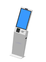 Kiosques de commande automatique multifonctions WUXIN, écran tactile 21,5 pouces, kiosque de paiement automatique Android avec espèces