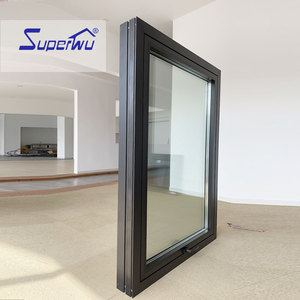 2024 NOA NFRC AS2047 Ventana de vidrio doble de ahorro de energía <span class=keywords><strong>Toldo</strong></span> de aluminio ventanas y puertas - Product Image 3