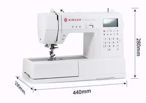 Machine à coudre électronique <span class=keywords><strong>Singer</strong></span> HD6805 - Blanc Lune - Product Image 2