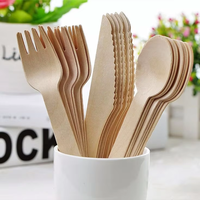 Fourchette jetable en bagasse de canne à sucre, design moderne, légère, écologique et compostable, pour salades et restaurants