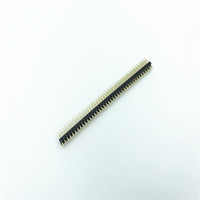 2,54mm pitch pin header 2*40 pines Way Header Pin Connector macho Header DIP Single Double Rows Straight Macho PCB Connectors