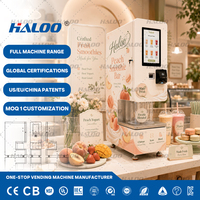 Fabricante Haloo, Máquina Expendedora de Batidos Smart Blenda, Máquina Expendedora de Smoothies de Frutas Frescas