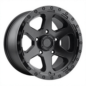 Jantes en alliage noir classiques multi-rayons de <span class=keywords><strong>15</strong></span>, 16 et 20 pouces pour voitures, 4x4, vente en gros de jantes en alliage pour SUV - Product Image 3