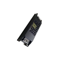 Alimentations LED Slim 60w100w 200w Transformateurs d'éclairage DC 12v/24v 8A 16A Alimentation à découpage Adaptateur secteur Entrée 100-240V