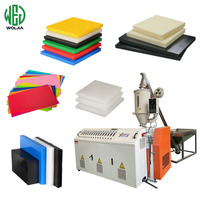 Extrudeuse Monovis WOLJIA, Ligne de Production de Feuilles Plastiques PA POM PC PMMA et Équipement d'Extrusion de Feuilles de Graphite