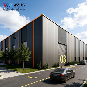 Edificio de Almacén Prefabricado, Estructura Metálica Personalizada, Estructura de Acero para Construir el Almacén - Product Image 1