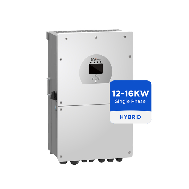 Deye Hybrid Solar Inverter 12kW 14kW 16Kva Single Phase Solar Energy Inverter