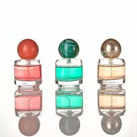 Flacons de parfum atomiseurs pressurisés de luxe vides de qualité supérieure, 30 ml, transparents, rechargeables, avec couvercle à bille