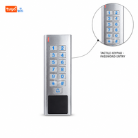 Système de contrôle d'accès avec lecteur de cartes RFID et clavier autonome en métal 125 kHz pour bureaux, hôtels et sécurité d'accès multi-portes