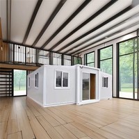 Maison modulaire extensible JHCE pour chambre à coucher, maison préfabriquée extérieure en panneaux sandwich en acier, design moderne respirant 3D