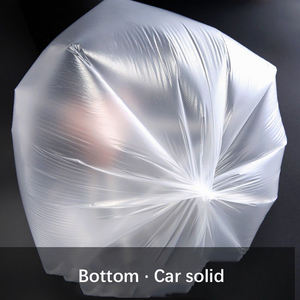 Trash <b>Bags</b> Flat <b>Sealed</b> 13 Gallon No Smell Disposable Plastic 90X120 White Custom Logo Medium Trash <b>Bags</b> - Product Image 4