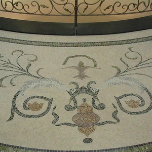 Carreaux <span class=keywords><strong>de</strong></span> sol <span class=keywords><strong>de</strong></span> luxe, mosaïques en marbre, motifs floraux, mosaïques <span class=keywords><strong>de</strong></span> tapis pour la décoration des halls d'hôtel, des villas et des entrées <span class=keywords><strong>de</strong></span> grands halls - Product Image 2