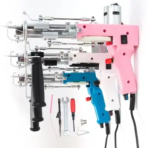 AK-1 Elektrischer Teppich Tufting Gun Loop Pile Typ Teppich Webmaschine Hand Tufting Gun Cut Flor Teppich Matte Hand Tufted Maschine