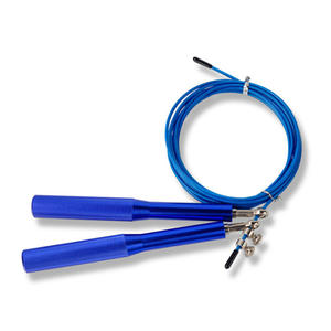 2020 vendita calda manico in alluminio lunghezza regolabile <span class=keywords><strong>corda</strong></span> di salto ad alta velocità per allenamento fitness <span class=keywords><strong>crossfit</strong></span> - Product Image 4