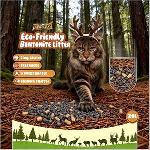 Vente directe fabricant : Litière pour chat en bentonite absorbante, écologique et jetable dans les toilettes, de haute qualité, pour animaux de compagnie (Arena Para Gatos) - Product Image 1