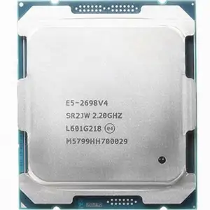 SR2JW 20 Core 50M Cache 2.20 GHz Server CPU 20 Core CM8066002024000 2698v4 E5-2698V4 For Intel Xeon