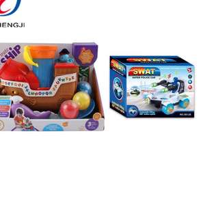 Jouet de bateau de <span class=keywords><strong>pirate</strong></span> de tir de bateau en plastique haut en plastique avec lumière et musique - Product Image 5