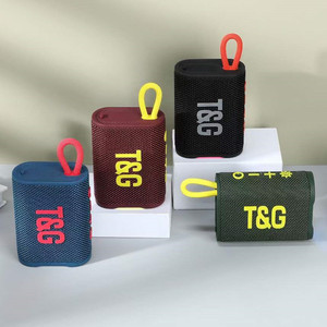 Creative Outdoors TG396 Mini inalámbrico para Bluetooth FM Radio portátil impermeable <span class=keywords><strong>Subwoofer</strong></span> altavoz RGB para deportes al aire libre azul - Product Image 2