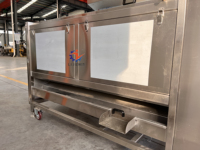 Industriële Borstelroller Pelmachine Efficiënte Plantaardige Wortelaardappelschilmachine Fruit & Groente Schilmachine