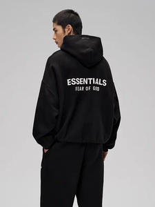 Felpe e Maglioni Unisex di Alta Qualità 1:1, Felpe con Stampa Testo Bianco su Nero, Pullover Unisex S24 - Product Image 4