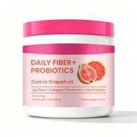 Poudre de fibres solubles OEM avec psyllium et inuline, formule personnalisée sans sucre pour la santé digestive, marque privée