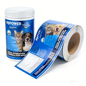 Étiquette personnalisée durable <span class=keywords><strong>pour</strong></span> animaux de compagnie, <span class=keywords><strong>pour</strong></span> une utilisation à long terme sur <span class=keywords><strong>les</strong></span> produits <span class=keywords><strong>pour</strong></span> animaux - Product Image 1